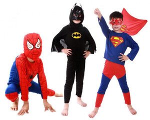 Strój spiderman superman batman przebranie superbohater