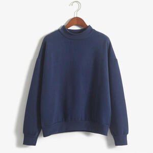 Bluza sweter damski casual klasyczny oversize
